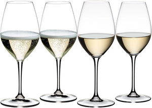 Riedel Champagne Gläser / Hvidvinsglas Wine Friendly - 440 ml - 4 stk.