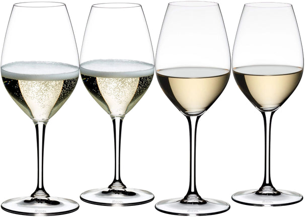 Riedel Champagne Gläser / Hvidvinsglas Wine Friendly - 440 ml - 4 stk.