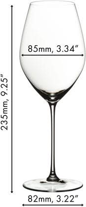 Riedel Champagneglas - Flutes - Veritas - 449 ml - Betal 6 Få 8