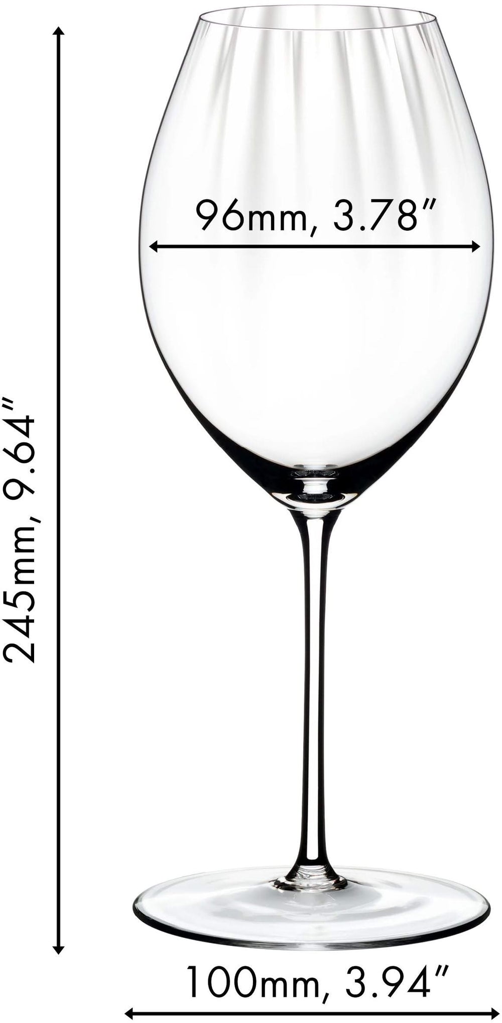 Riedel Røde Vinglas Performance - Syrah / Shiraz - 631 ml - 2 stk.
