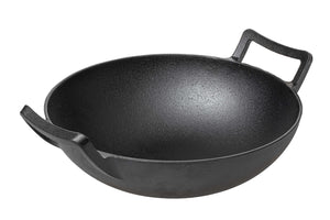 Blackwell Wokpande / Wadjan Gussejern ø 32 cm / 3.3 liter - egnet til alle varmekilder - uden non-stick belægning