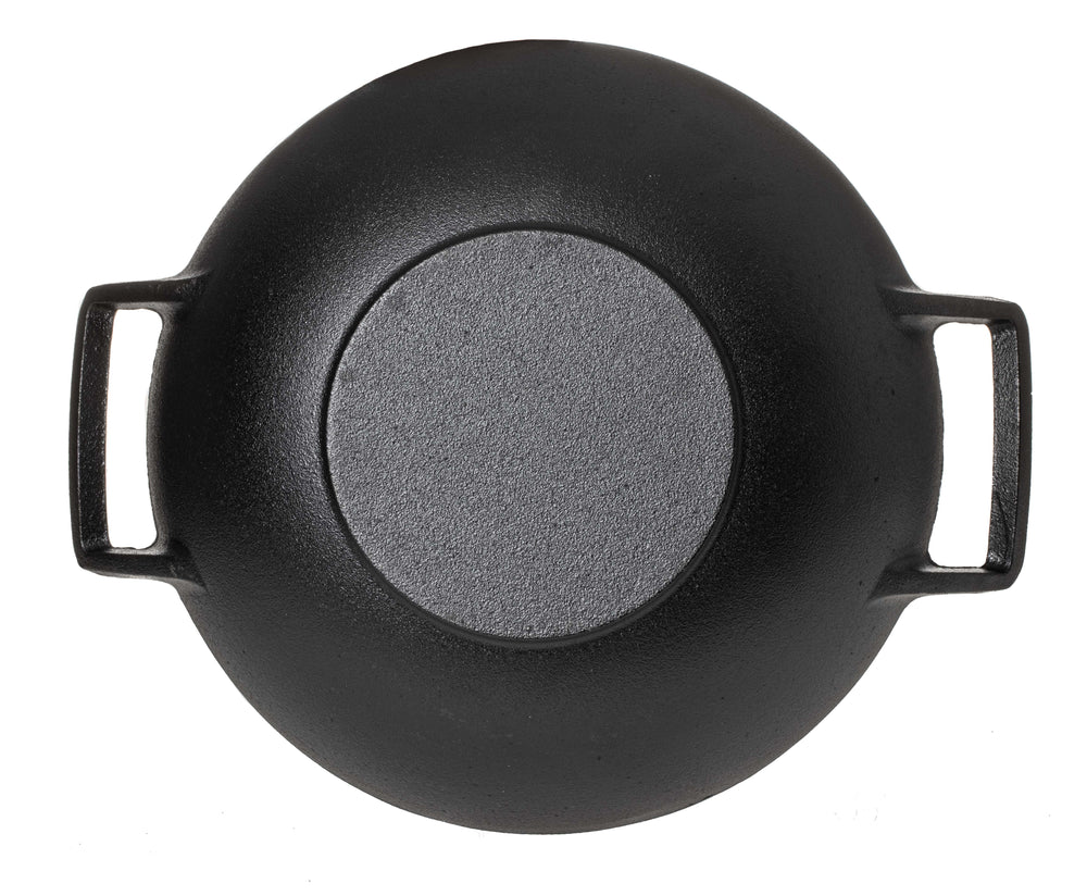 Blackwell Wokpande / Wadjan Gussejern ø 32 cm / 3.3 liter - egnet til alle varmekilder - uden non-stick belægning