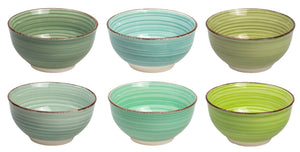 Cookinglife Kleine kommen Delice Grøn ø 12 cm - 6 stykker