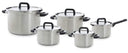 BK Pannenset Flow Cool 5-Delig - RVS - Kookpan ø 16, 18, 20, 24 cm & Steelpan ø 16 cm