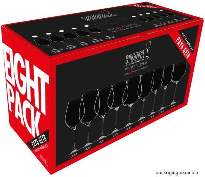Riedel Champagneglas - Flutes - Veritas - 449 ml - Betal 6 Få 8