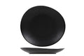 Cosy & Trendy Morgenmadstallerkener / Desserttallerkener Vongola Black - 22 x 20 cm - 4 Styk