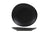 Cosy & Trendy Morgenmadstallerkener / Desserttallerkener Vongola Black - 22 x 20 cm - 4 Styk