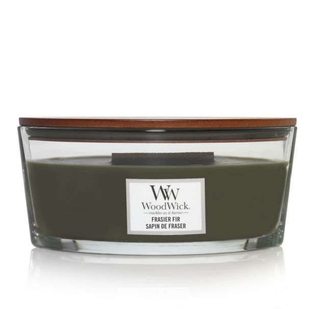 WoodWick Duftlys Ellipse Frasier Fir - 9 cm / 19 cm