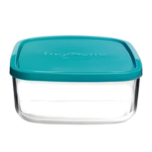 Bormioli Rocco Vershoudbakje Frigoverre - Glas - Blå 22 x 22 x 8 cm / 3.3 liter