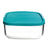 Bormioli Rocco Vershoudbakje Frigoverre - Glas - Blå 22 x 22 x 8 cm / 3.3 liter