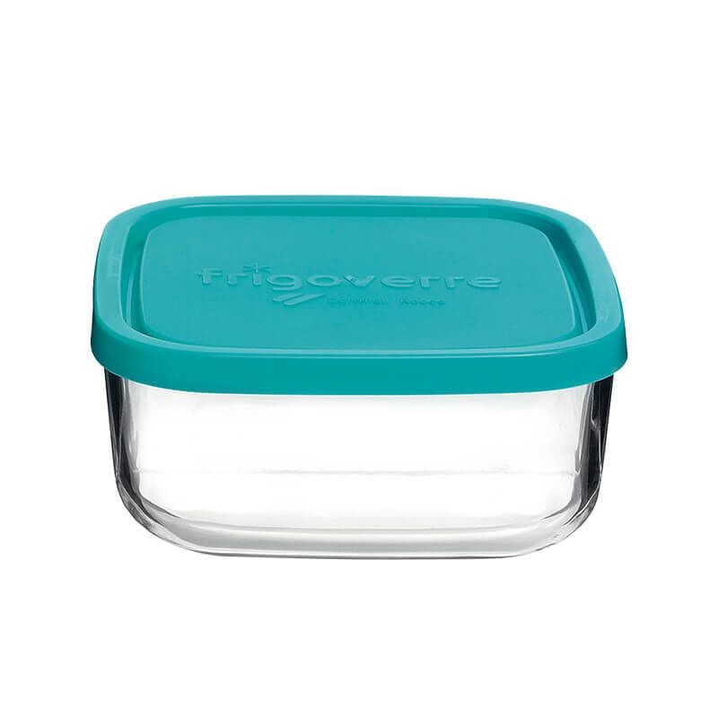Bormioli Rocco Vershoudbakje Frigoverre - Glas - Blå 15 x 15 x 7 cm / 1 liter