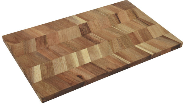 Cookinglife Skærebræt Træ Akacietræ Pure Wood 40 x 25 cm - Træ Skære- og Forberedelsesbræt