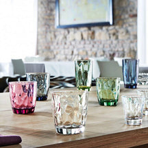 Bormioli Rocco Waterglazen Diamond - Blå - 390 ml - 6 stk.
