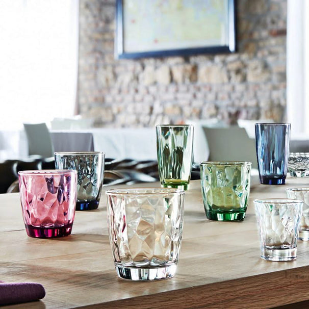 Bormioli Rocco Waterglazen Diamond - Blå - 390 ml - 6 stk.