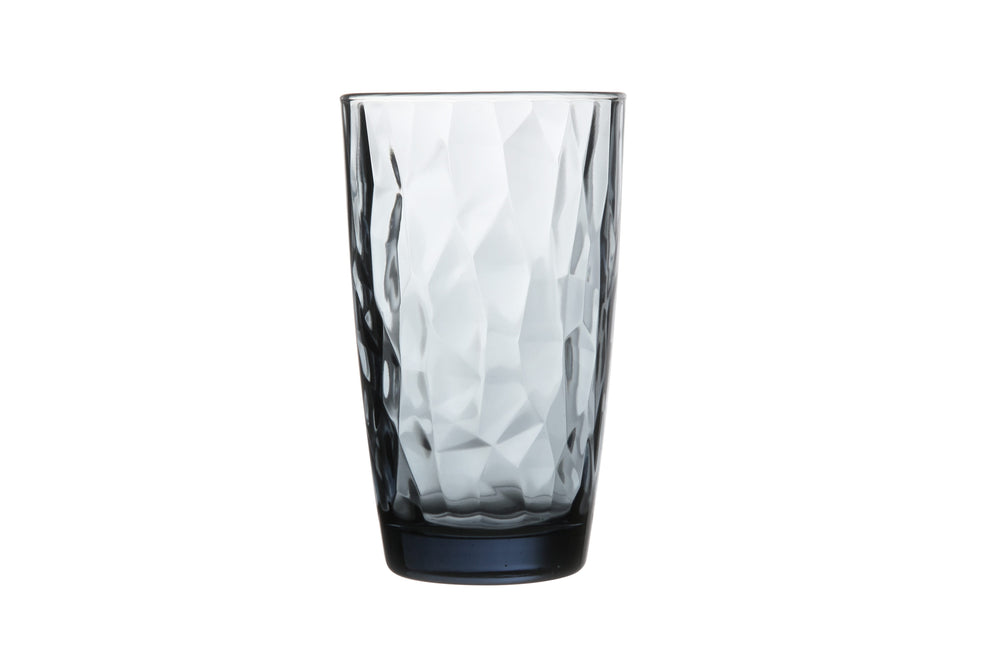 Bormioli Rocco Longdrinkglazen Diamond - Blå - 470 ml - 6 styk