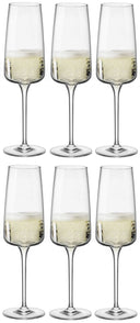 Bormioli Rocco Champagneglas - Flutes - Nexo - 240 ml - 6 styk