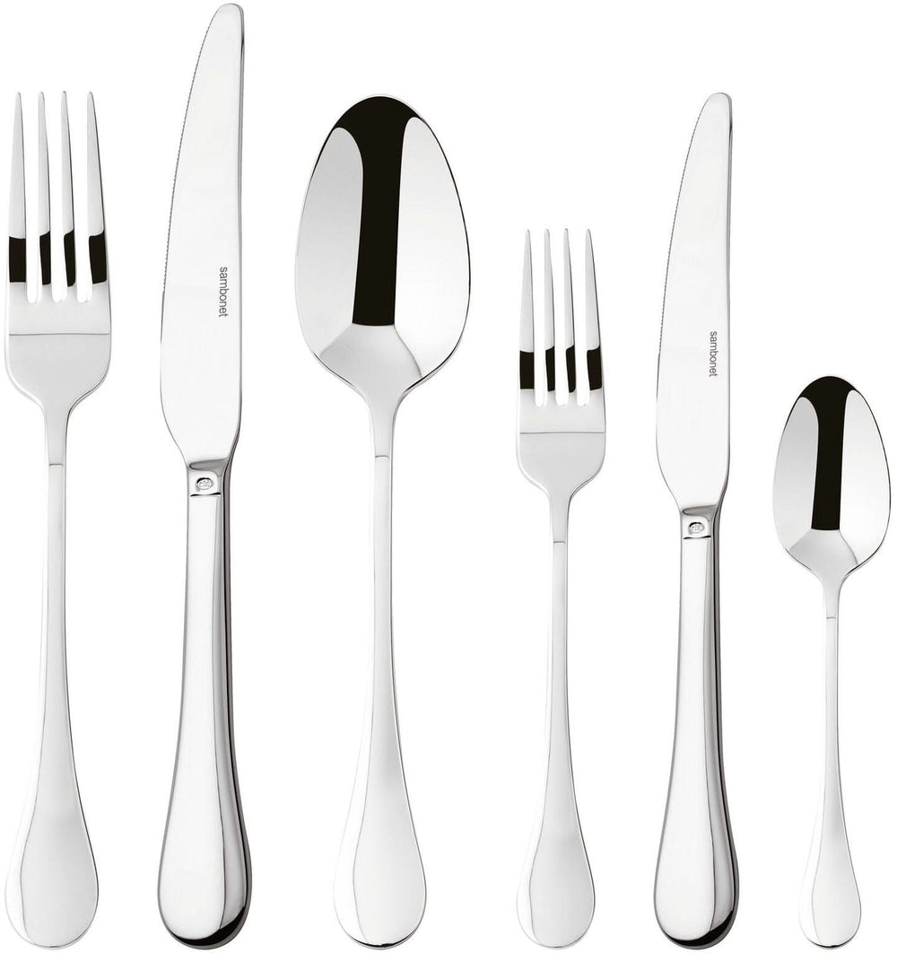 Sambonet Bestekset Bloom - RVS - Monoblock - 36 delig / 6 personer