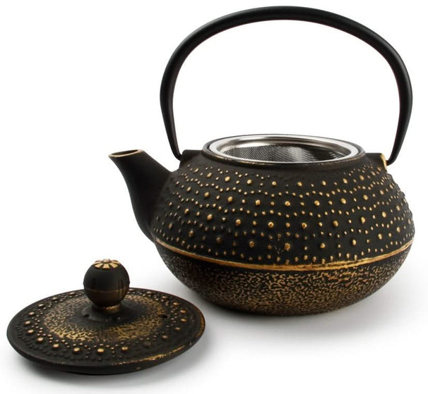Salt & Pepper Teekande My Tea Sort / Guld 800 ml