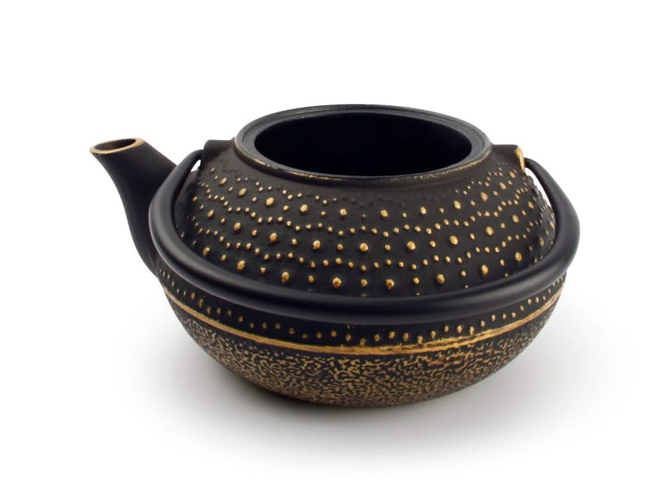 Salt & Pepper Teekande My Tea Sort / Guld 800 ml
