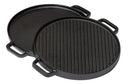 Blackwell Grillplade BBQ / Bagplade Gussejern ø 30 cm - uden non-stick belægning 2-sidet
