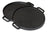 Blackwell Grillplade BBQ / Bagplade Gussejern ø 30 cm - uden non-stick belægning 2-sidet