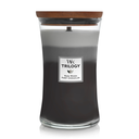 WoodWick Duftlys Large Trilogy Warm Woods - 18 cm / ø 10 cm