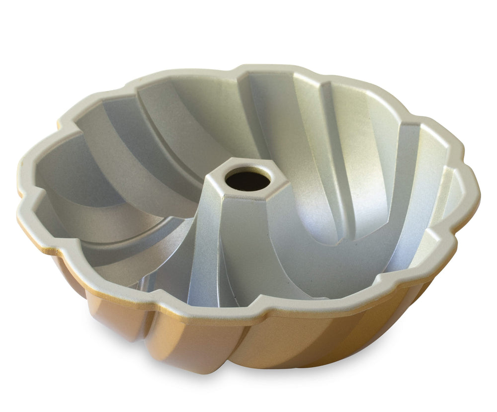 Nordic Ware Tulbandform Flettet Bundt Guld - Gietaluminium - ø 27 cm