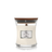 WoodWick Duftlys Mini Linen - 8 cm / ø 7 cm