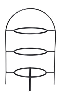 ASA Selection Etagere / Serveertoren A Table - Sort - ø 21 cm - 3-Lags