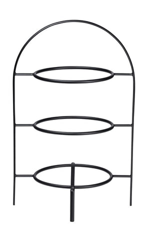 ASA Selection Etagere / Serveertoren A Table - Sort - ø 21 cm - 3-Lags