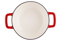 Cosy & Trendy Braadpan med deksel Fontestic Gietijzer Traditional Red Ø 20 cm / 2.7 Liter - emaljeret non-stick belægning