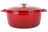 Cosy & Trendy Braadpan med deksel Fontestic Gietijzer Traditional Red Ø 28 cm / 6.8 Liter - emaljeret non-stick belægning