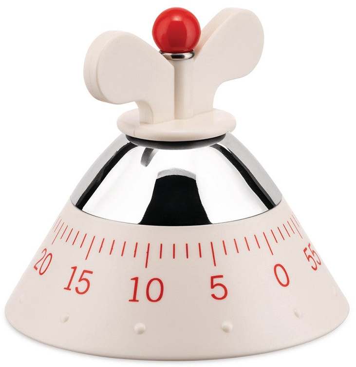 Alessi Kookwekker Hvid - Michael Graves- A09 W
