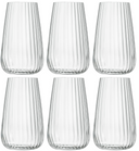 Luigi Bormioli Longdrinkglazen - Vandglas - Cocktailglas - Speakeasies - 570 ml - 6 Styk