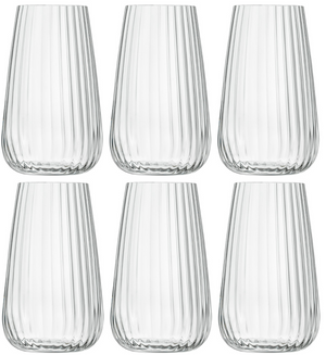 Luigi Bormioli Longdrinkglazen - Vandglas - Cocktailglas - Speakeasies - 570 ml - 6 Styk