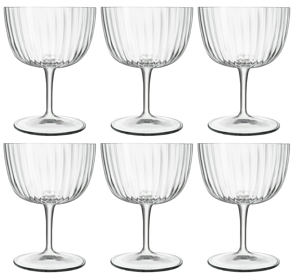 Luigi Bormioli Cocktailglas - Drikkeglas - Speakeasies - 270 ml - 6 Styk