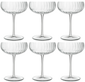 Luigi Bormioli Champagneglas - Flutes - Champagnecoupe - Speakeasies - 300 ml - 6 Stuks