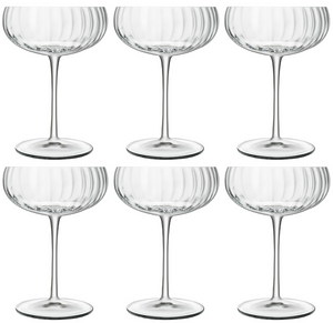Luigi Bormioli Champagneglas - Flutes - Champagnecoupe - Speakeasies - 300 ml - 6 Stuks