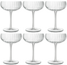 Luigi Bormioli Champagneglas - Flutes - Champagnecoupe - Speakeasies - 300 ml - 6 Stuks
