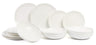 ASA Selection Serviesset A Table - Hvid 18-delt / 6 personer - 6 middagstallerkener, 6 morgenmadstallerkener og 6 dybe tallerkener
