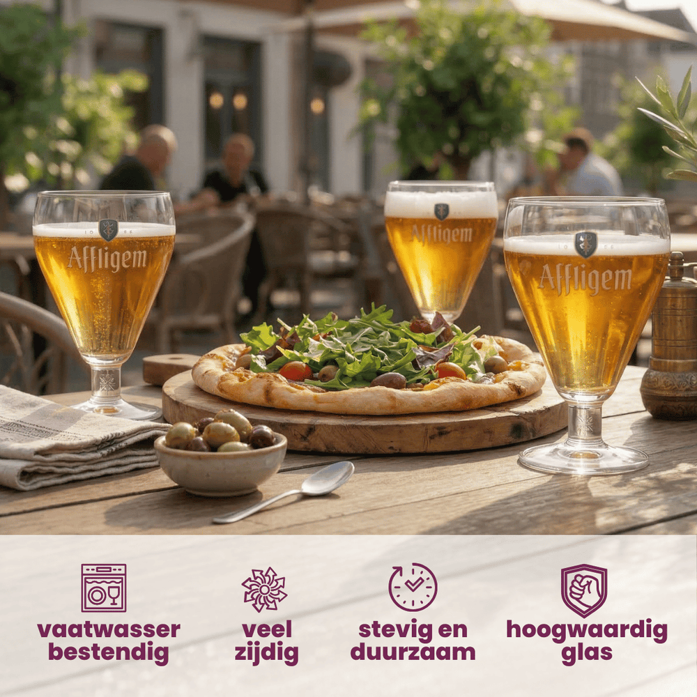 Affligem Bierglazen - 300 ml - 6 stuks