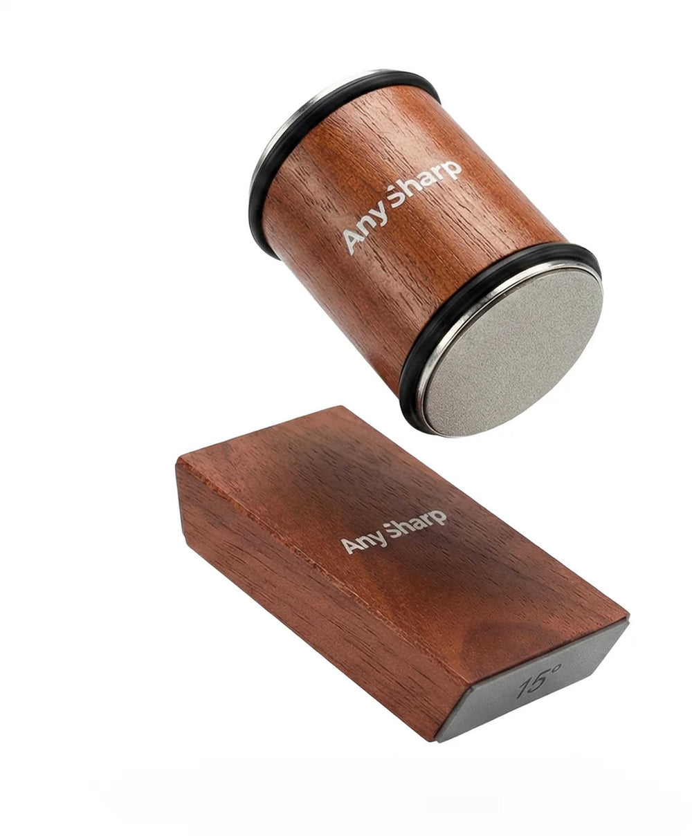 AnySharp Rullende Knivsliber med Magnetisk Vinkelguide