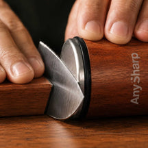 AnySharp Rullende Knivsliber med Magnetisk Vinkelguide