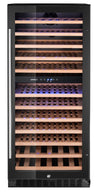 Arktic Vinreol / Vinklimaskab til 124 Flasker - 2 Zoner