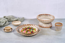 Cosy & Trendy Kommen Astera Pearl Beige - ø 17 cm / 800 ml - 4 Stuks
