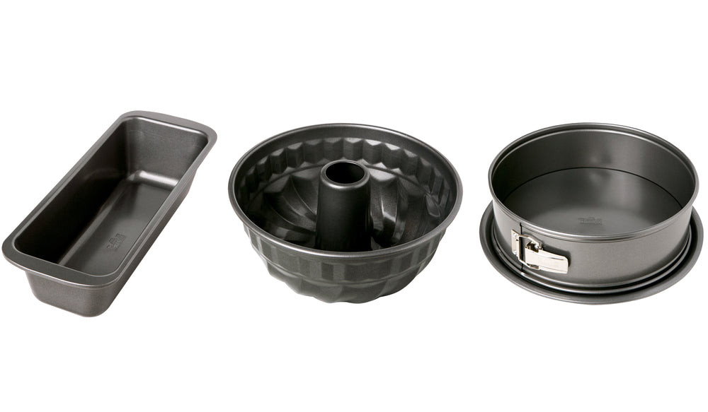 Birkmann Easy Baking bageform sæt 3 dele - Springform - Bundtform - Kageform