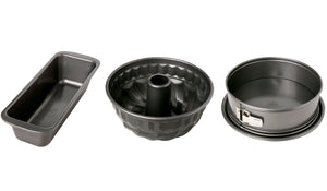 Birkmann Easy Baking bageform sæt 3 dele - Springform - Bundtform - Kageform