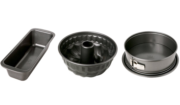 Birkmann Easy Baking bageform sæt 3 dele - Springform - Bundtform - Kageform