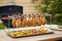 Cookinglife BBQ Kyllingevingeholder Fire & Flavour - Metal - Til 12 Stykker Grillning