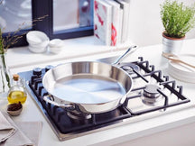 Beka Koekenpan Maestro RVS med tegengreep ø 32 cm - egnet til alle varmekilder - uden non-stick belægning